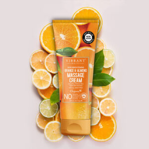 Vibrant Beauty Brightening Orange & Almond Massage Cream (200ml) - Image 6