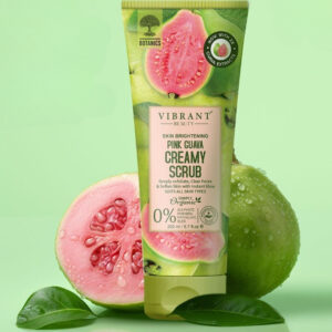 Vibrant Beauty Brightening Luxurious Pink Guava Creamy Scrub (200ml) - Image 1